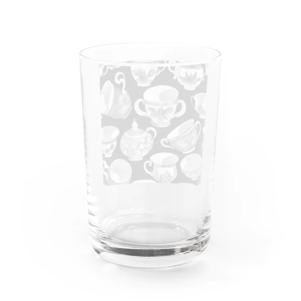 (っ◔◡◔)っ ♥ Le Petit Trésor ♥の花の詩カップ(The Flower Poetry Cup) Water Glass :back