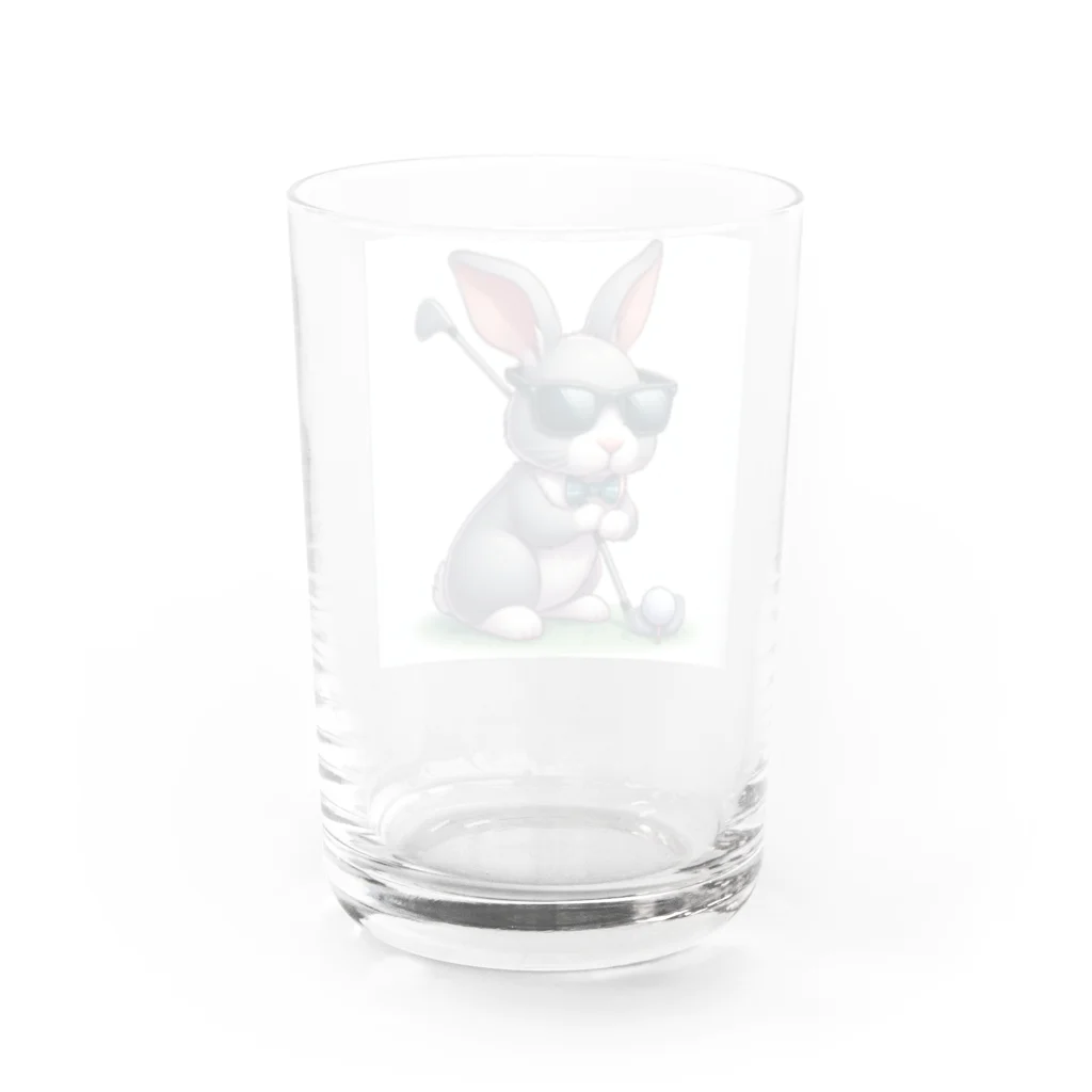 Golfyのスマートバニー Water Glass :back