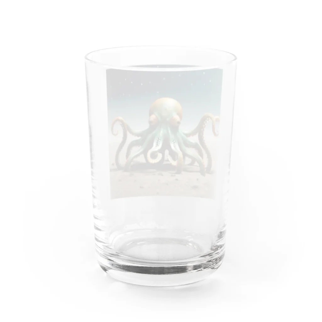 KINTA.MARIAのタコ Water Glass :back