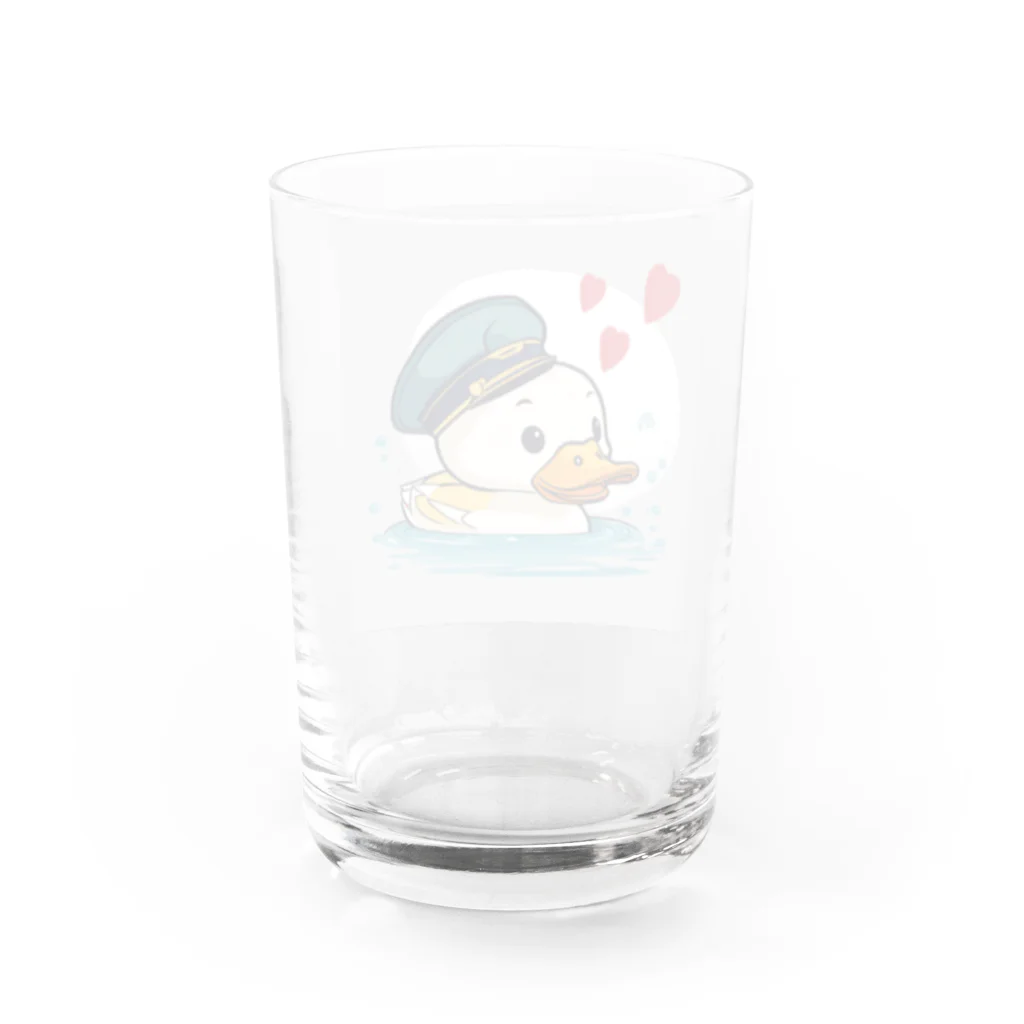 ザ☆めんまのお店のゆっくり進行☆あひる隊長！ Water Glass :back