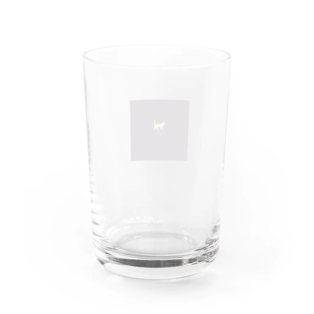 Design HarborのI love cat Water Glass :back