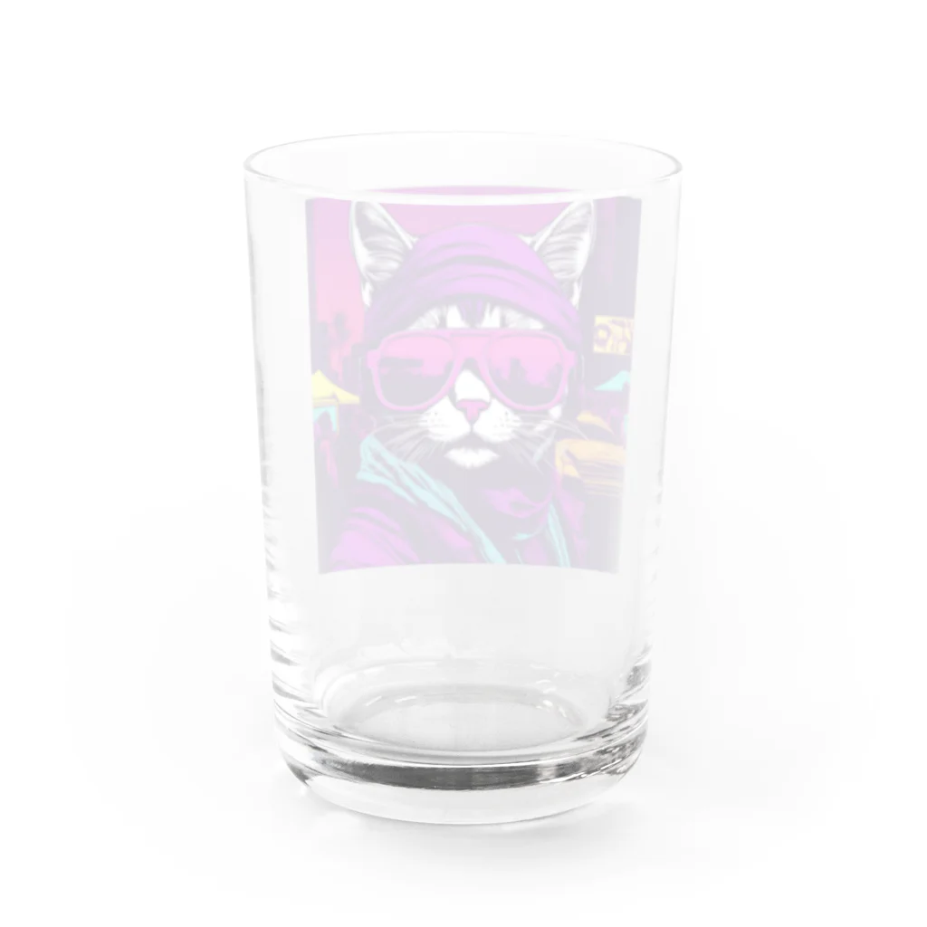 jujumarucatのROCKYCAT　サングラス２ Water Glass :back