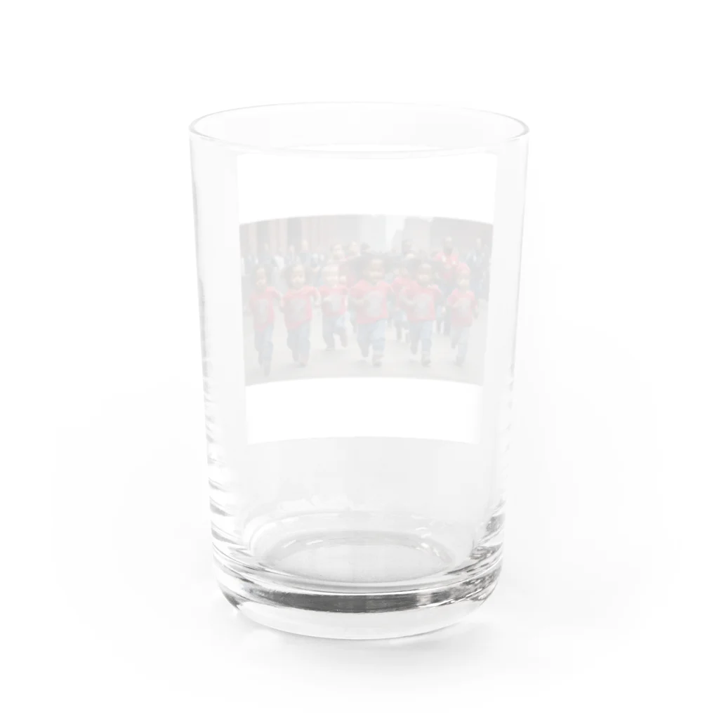 無名のお店の可愛い子供たち Water Glass :back