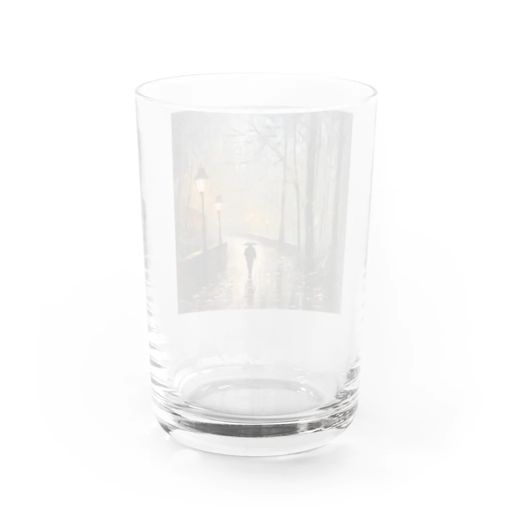 MMKYCの小雨降る午後の帰宅 Water Glass :back