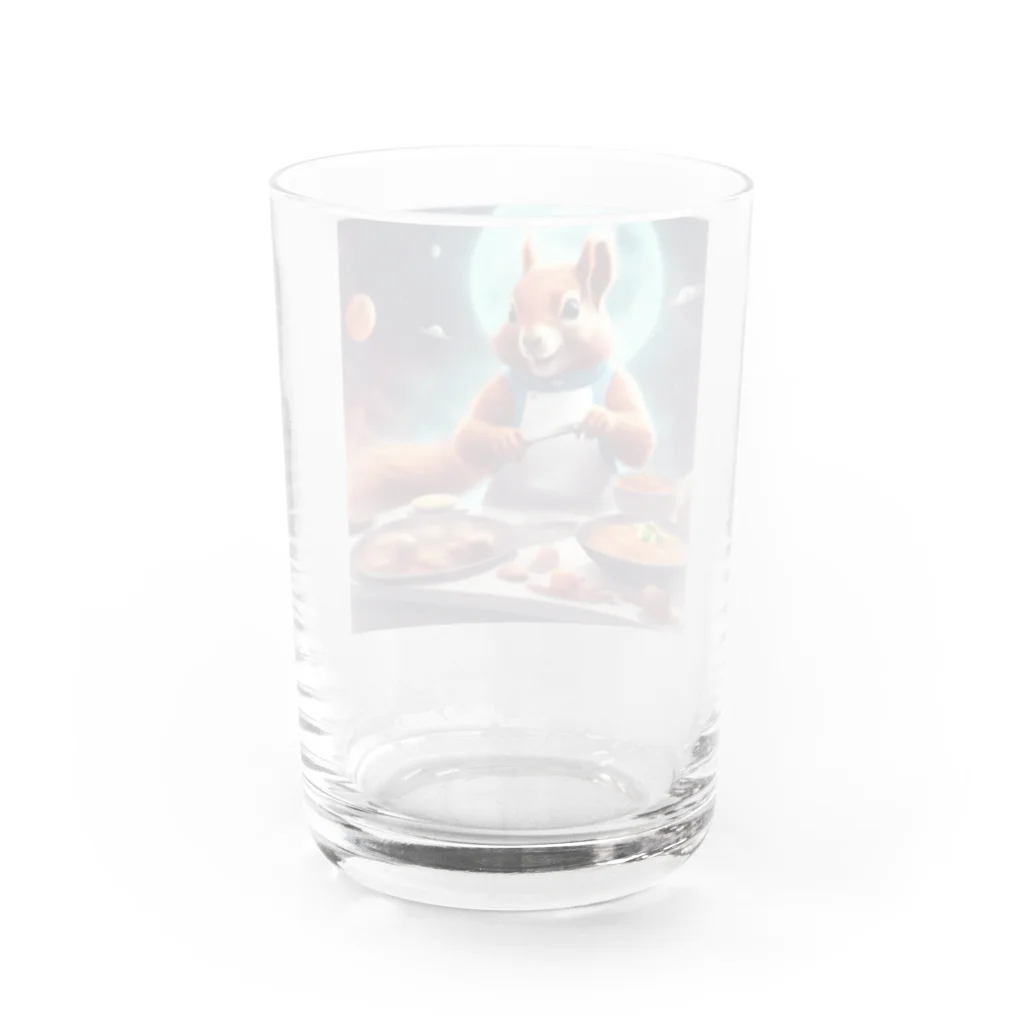 宇宙屋さんのクッキングリス Water Glass :back