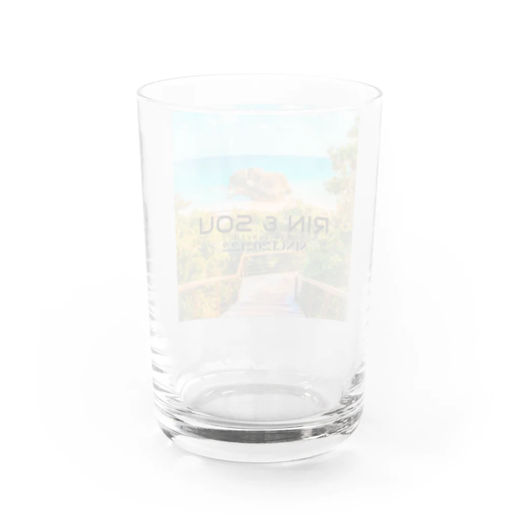 古服屋奈良のりんそうツインズ Water Glass :back