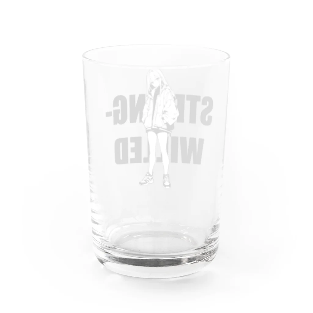 STRONG-WILLEDのSTRONG-WILLED_01GIRL Water Glass :back