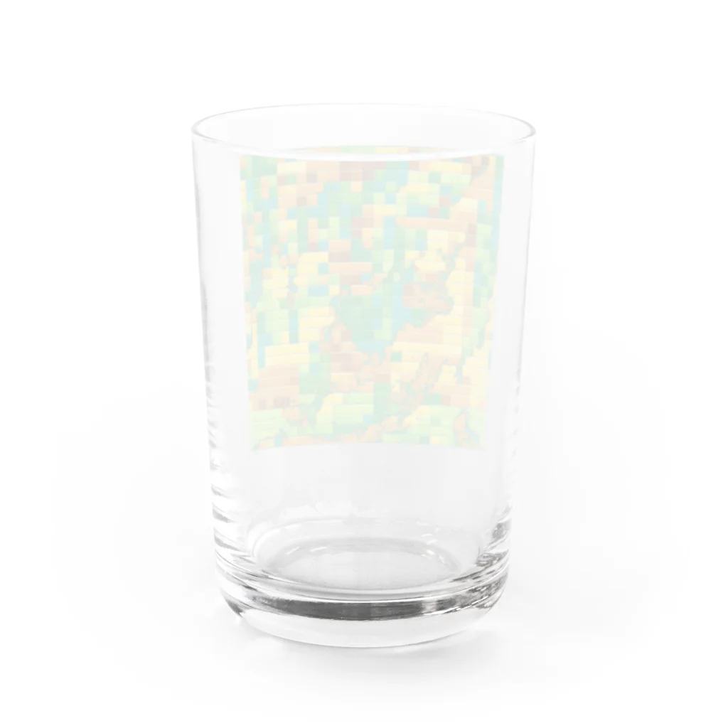 黄金宮殿のWorld Water Glass :back