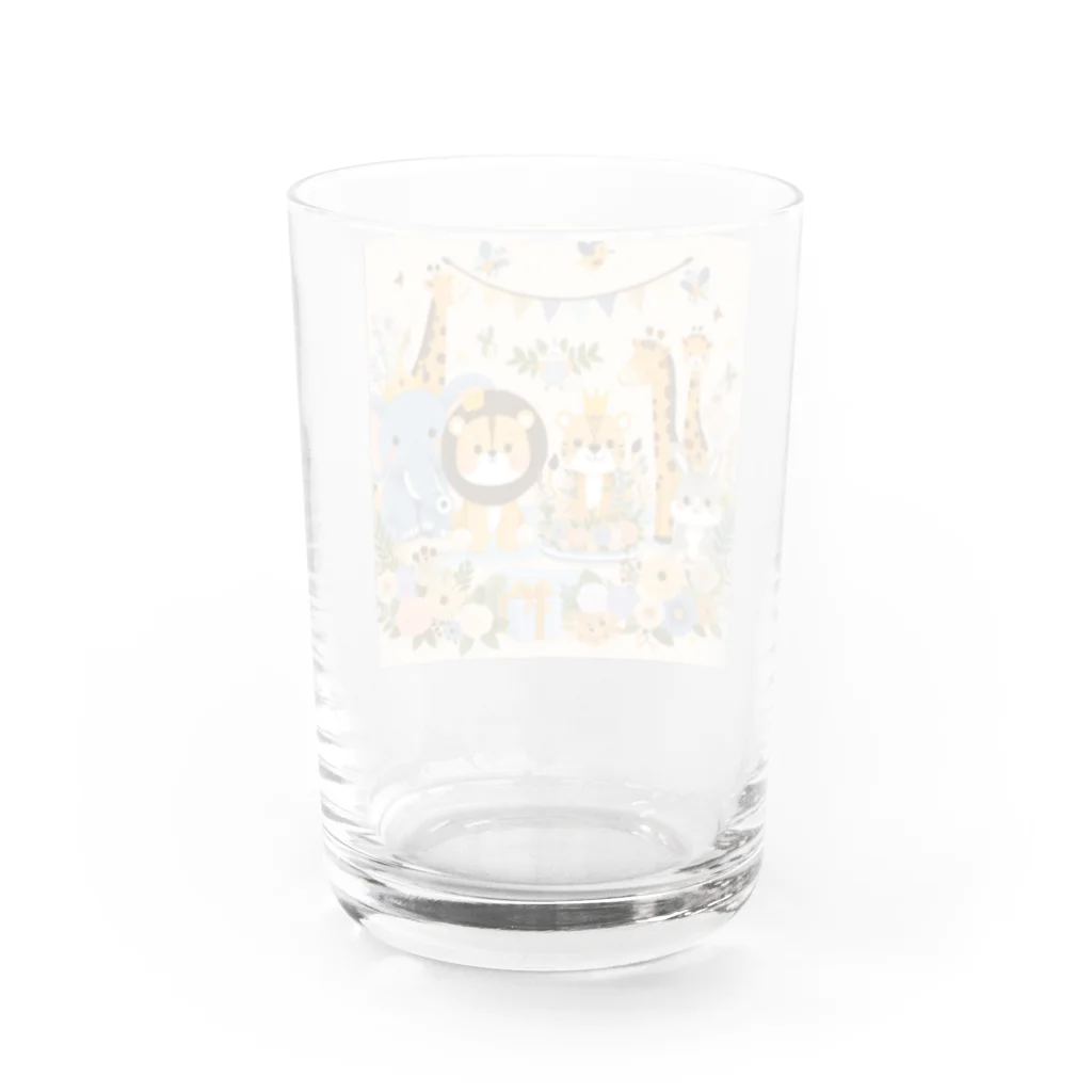 deepspeedkazumannのゆかいなZOO Water Glass :back