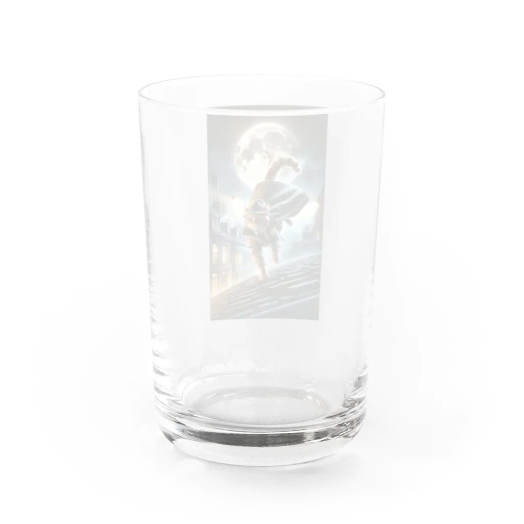 子猫のマイク・mikeの部屋の名探偵マイケル Water Glass :back