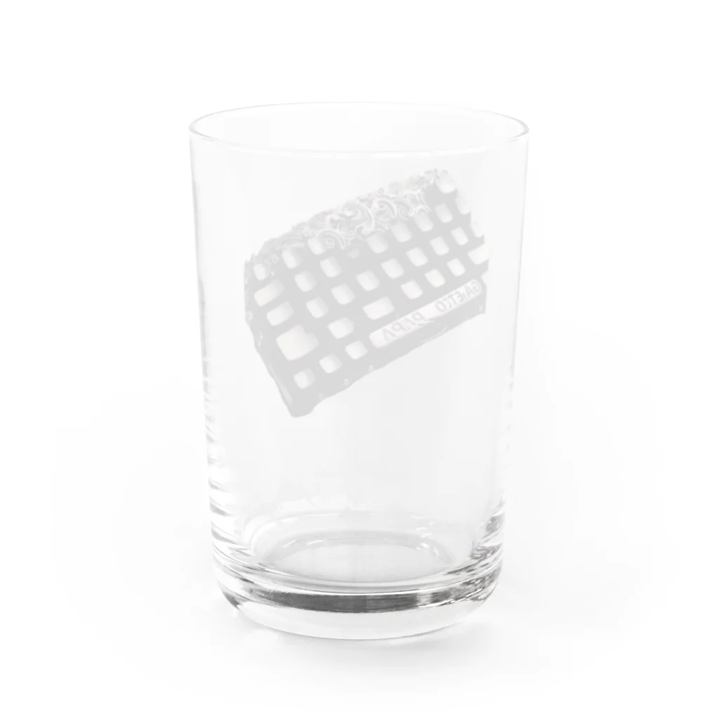 gajetto_papaのgajetto_papaキーボード Water Glass :back