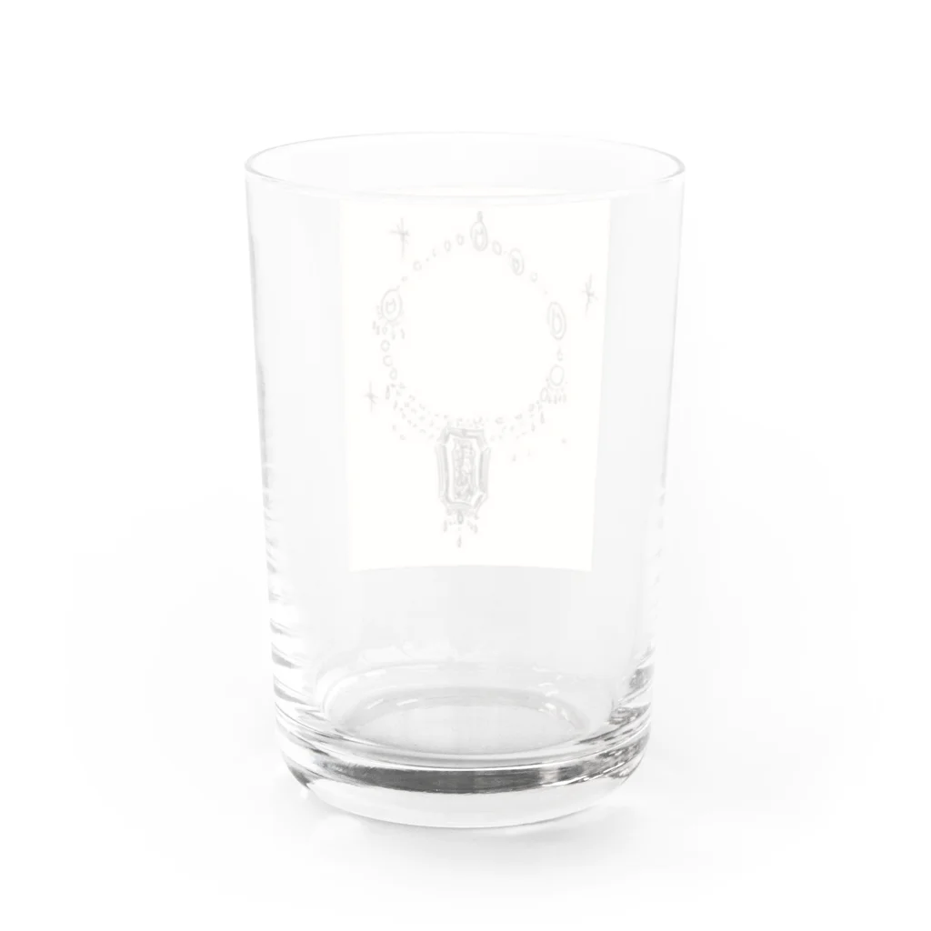 mermaidandwhitehorseのジュエリーシリーズ 01 Water Glass :back