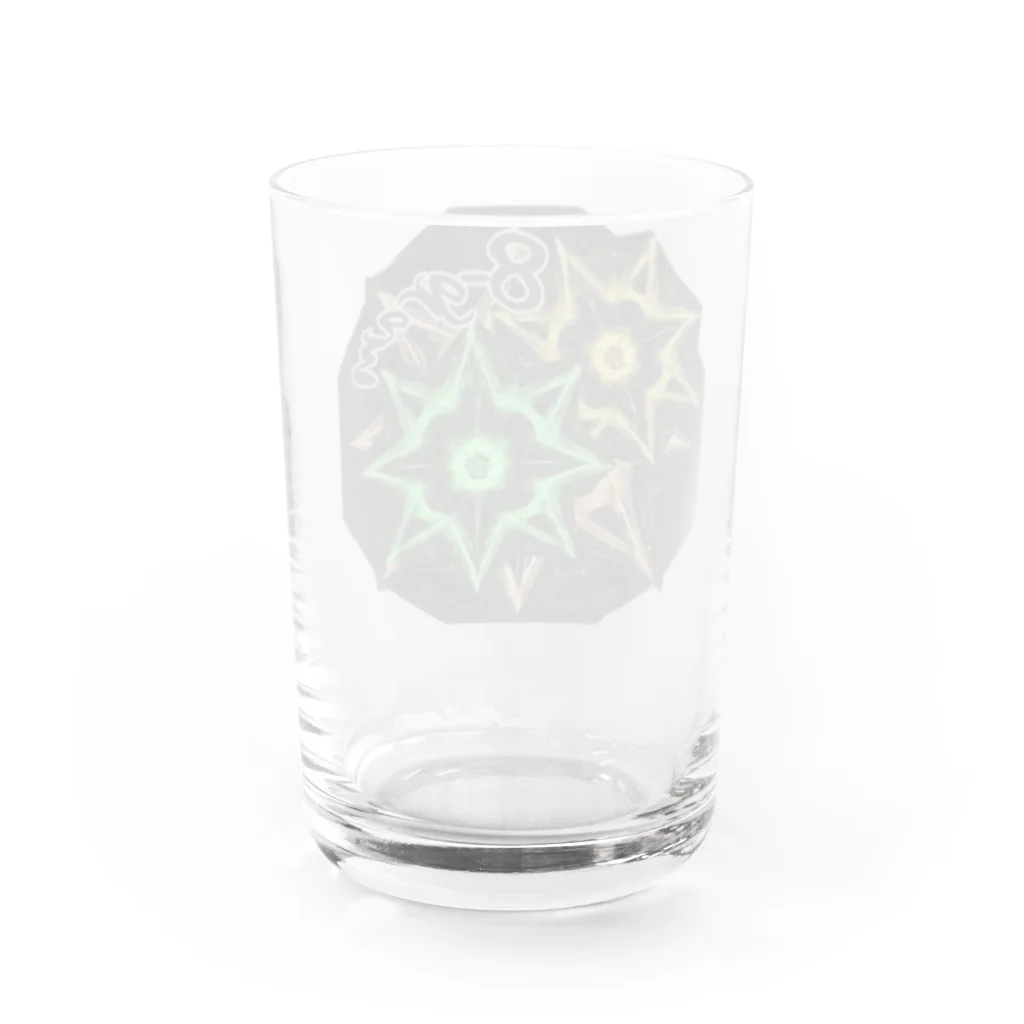 NaROOMの【Abstract Design】8-gram 八芒星🤭 Water Glass :back