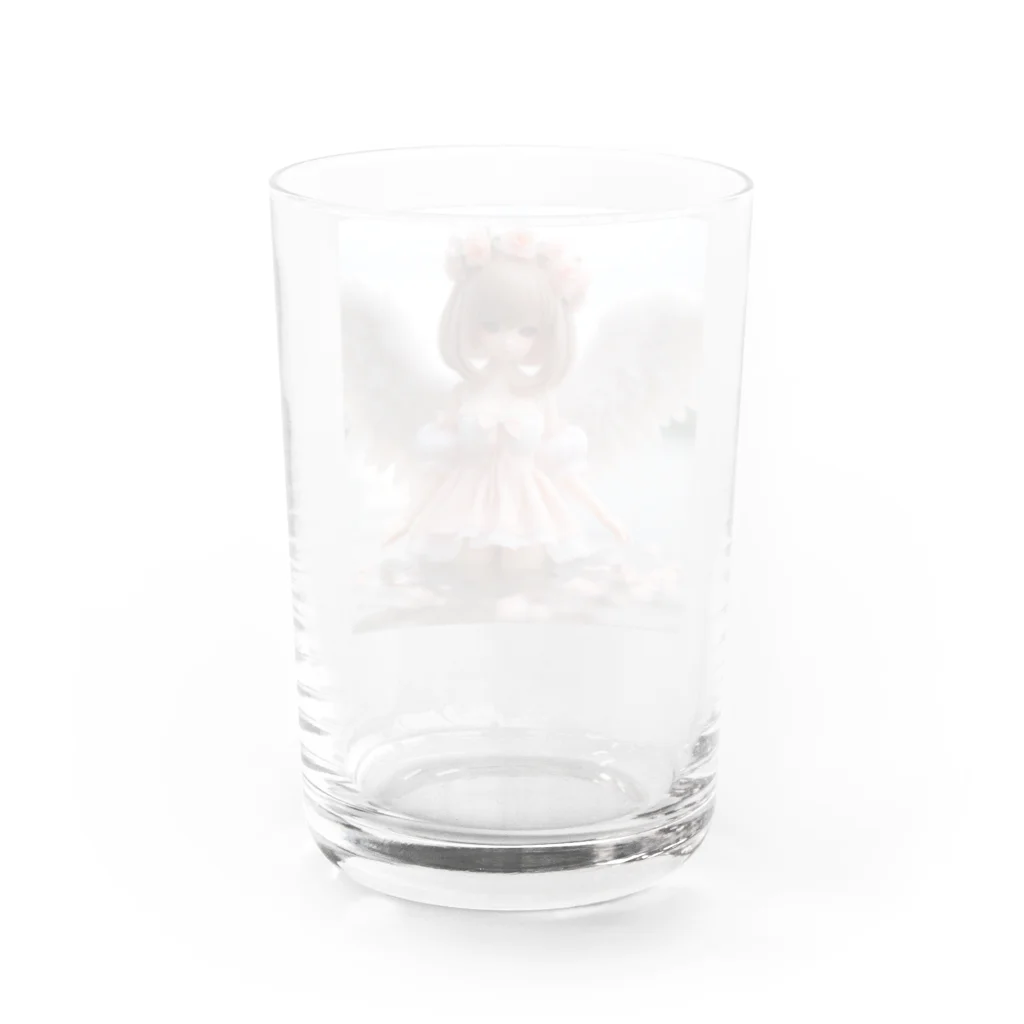 白銀雪兎の水面の天使No.9 Water Glass :back