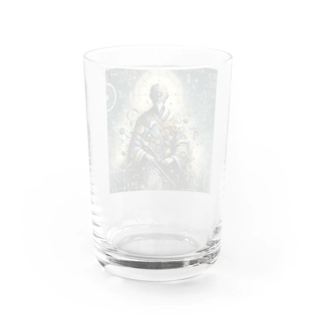 amijakoの算数の先生：学校シリーズ Water Glass :back