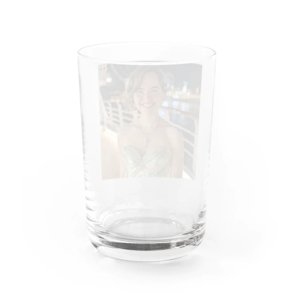 AQUAMETAVERSEのセクシーな私豪華客船 アメジスト 2846 Water Glass :back