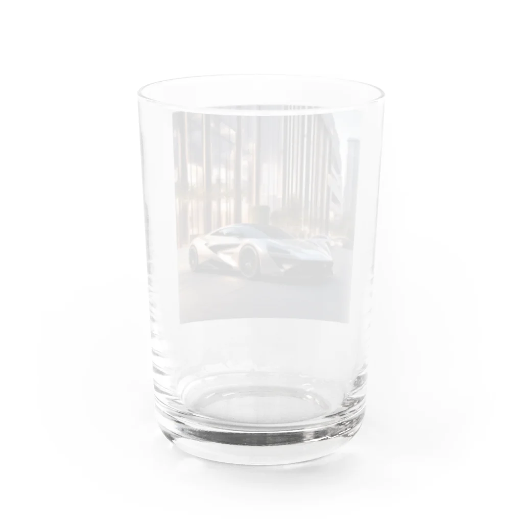 Try Anythingのスーパーカー コレクション Water Glass :back