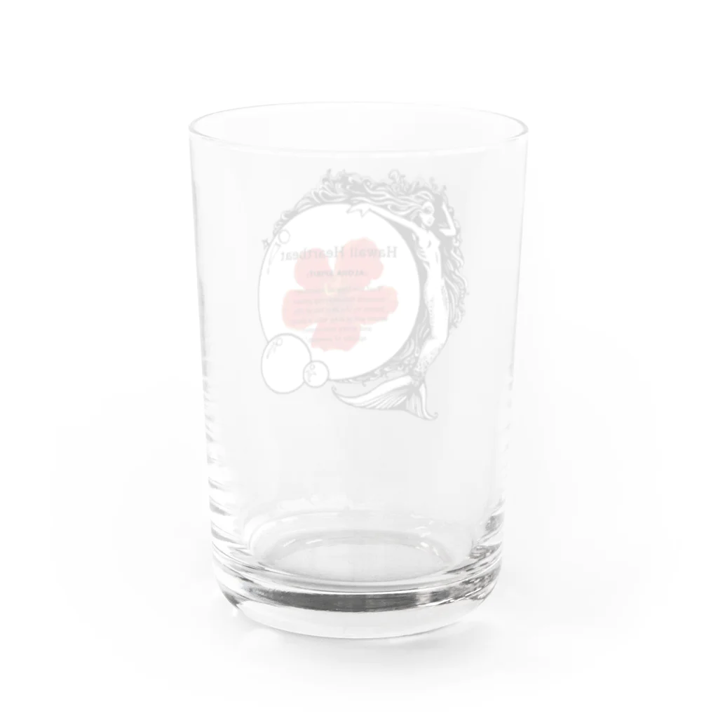 花馬〜Hanauma〜のマーメイド Water Glass :back