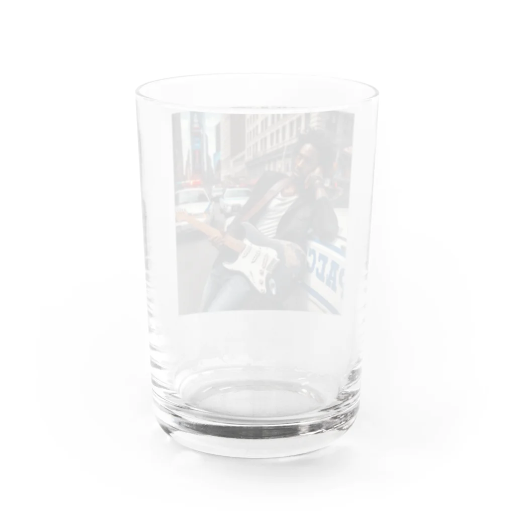 age3mのポリスカーブルース Water Glass :back