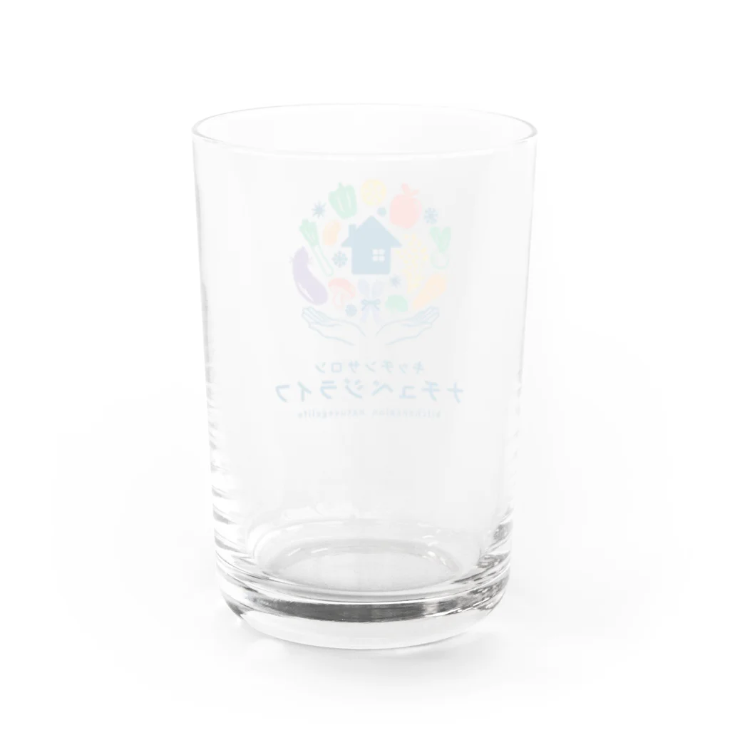 natuvegelife キッチンサロンナチュベジライフのナチュベジライフ　オリジナルグッズ Water Glass :back