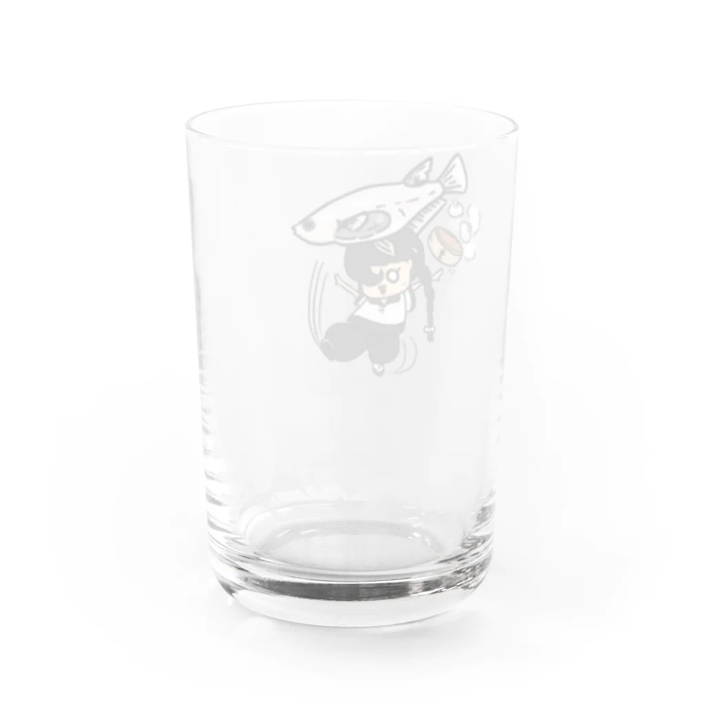 🕷Ame-shop🦇のパンダ子 Water Glass :back