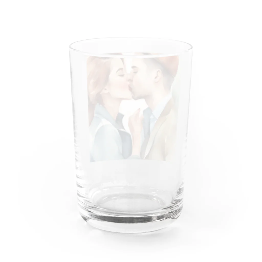 メアリーの「恋人のキス」 Water Glass :back