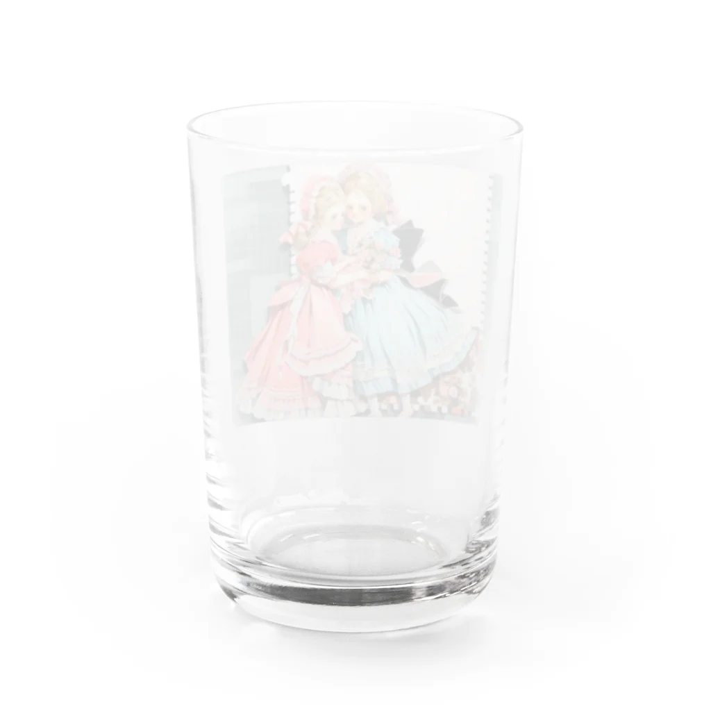 AQUAMETAVERSEの可愛い姉妹たち アメジスト2846 Water Glass :back