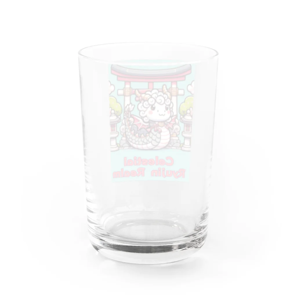 大江戸花火祭りのCelestial Ryujin Realm～天上の龍神領域 Water Glass :back