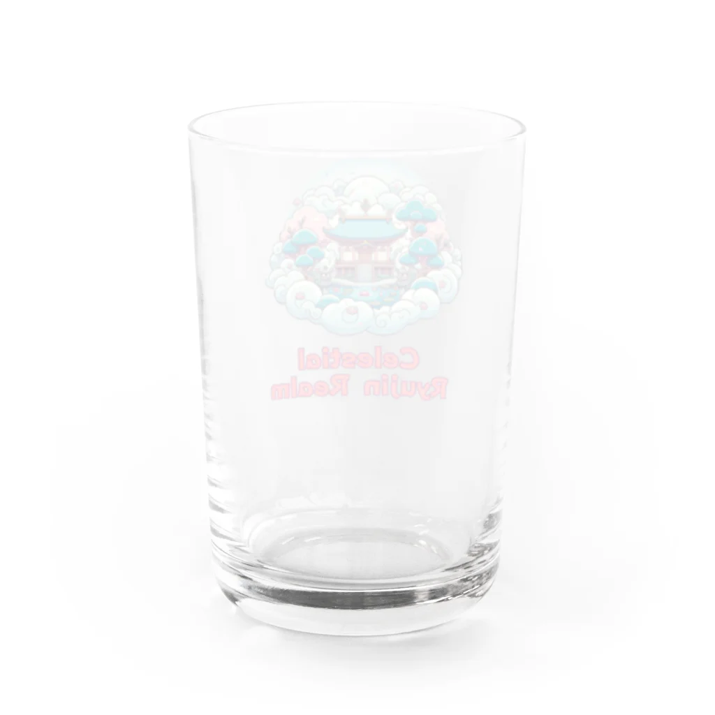 大江戸花火祭りのCelestial Ryujin Realm～天上の龍神社3～4 Water Glass :back