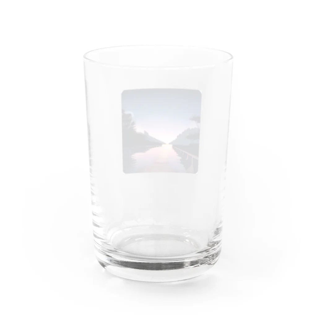 K-G07のロゴグッズ Water Glass :back