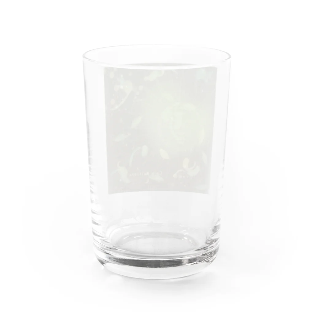 キキとココからの太陽の恵み／芽吹き Water Glass :back