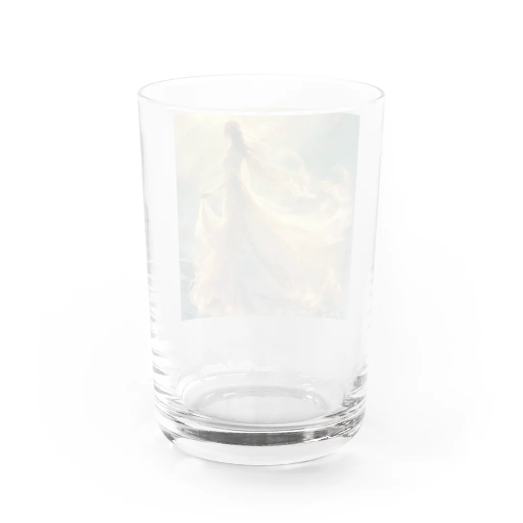 AQUAMETAVERSEの光の国からやってきたお姫様 アメジスト 2846 Water Glass :back