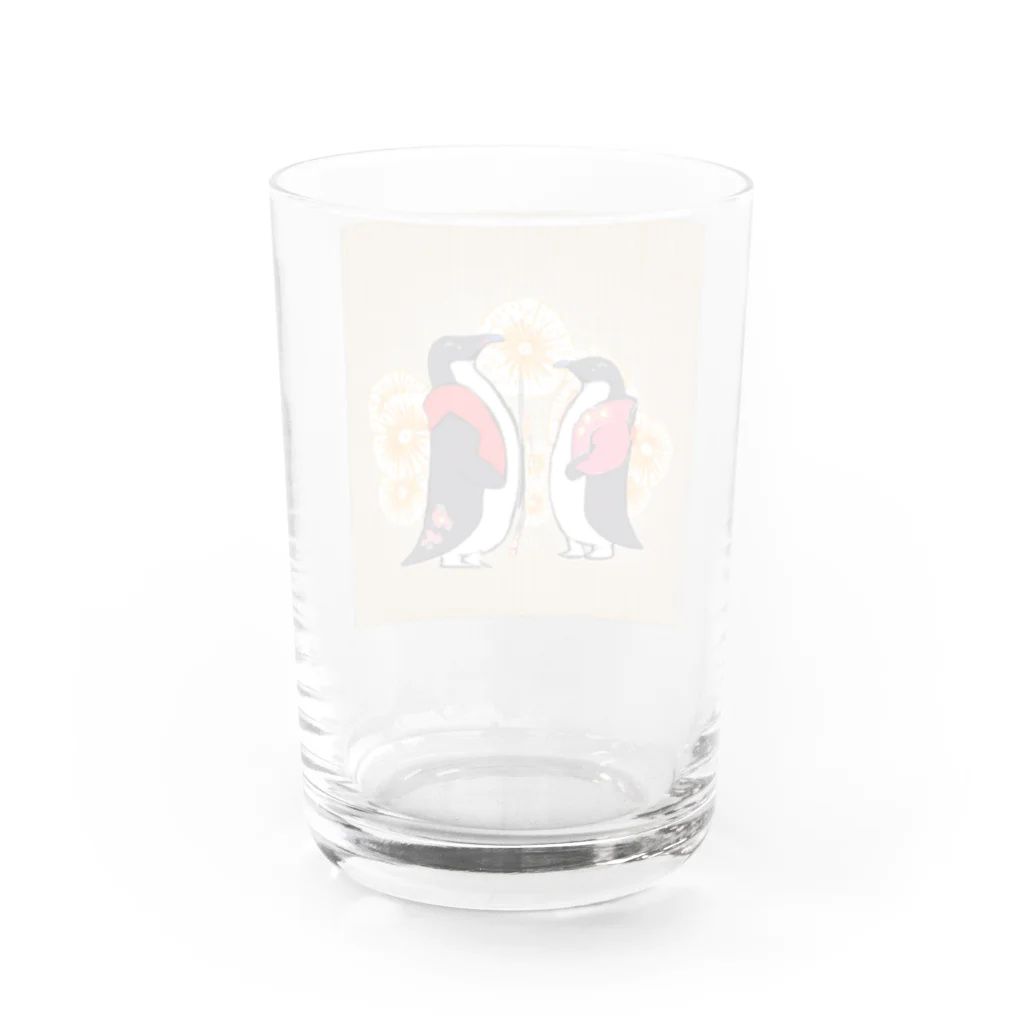 MEGROOVEのペンギン6 Water Glass :back