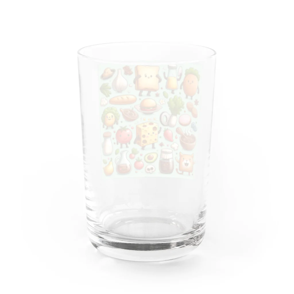 anon_の食材妖精 Water Glass :back