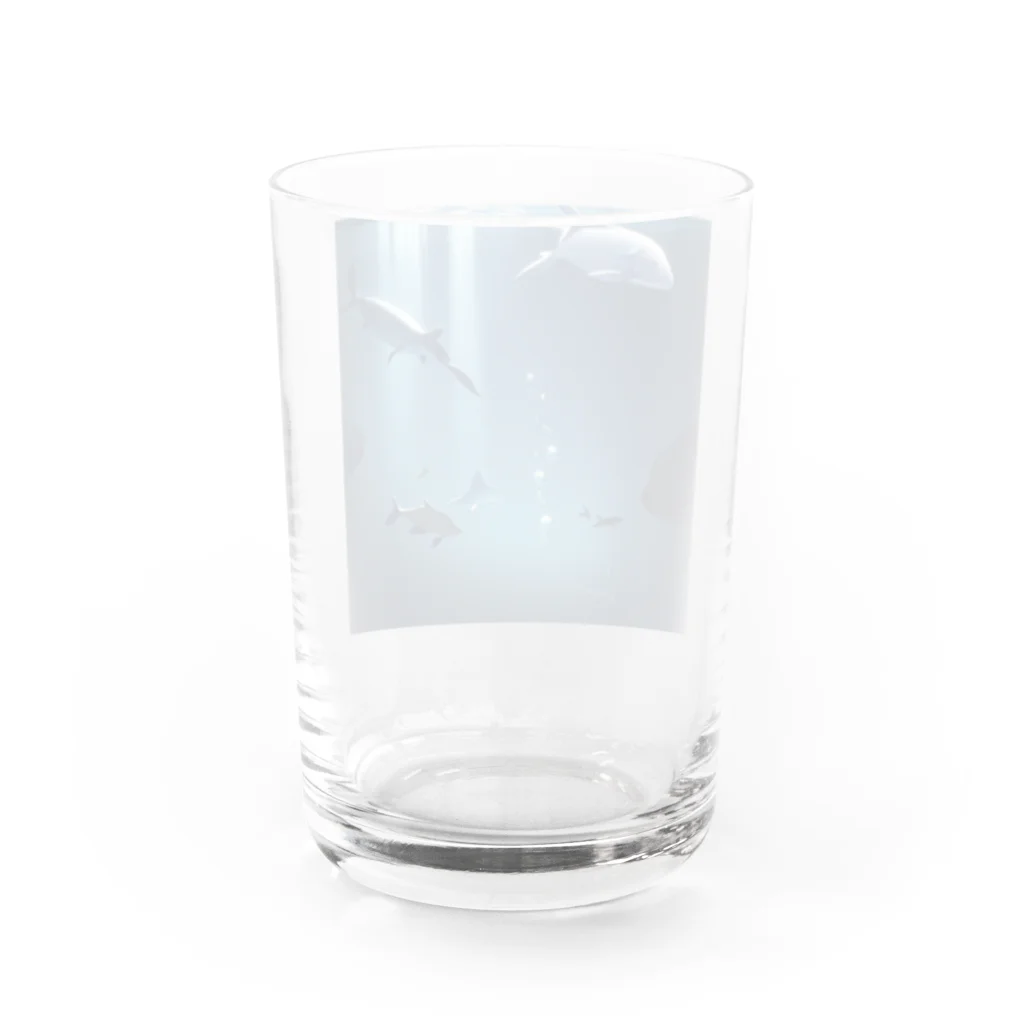 ria4416の水中 Water Glass :back