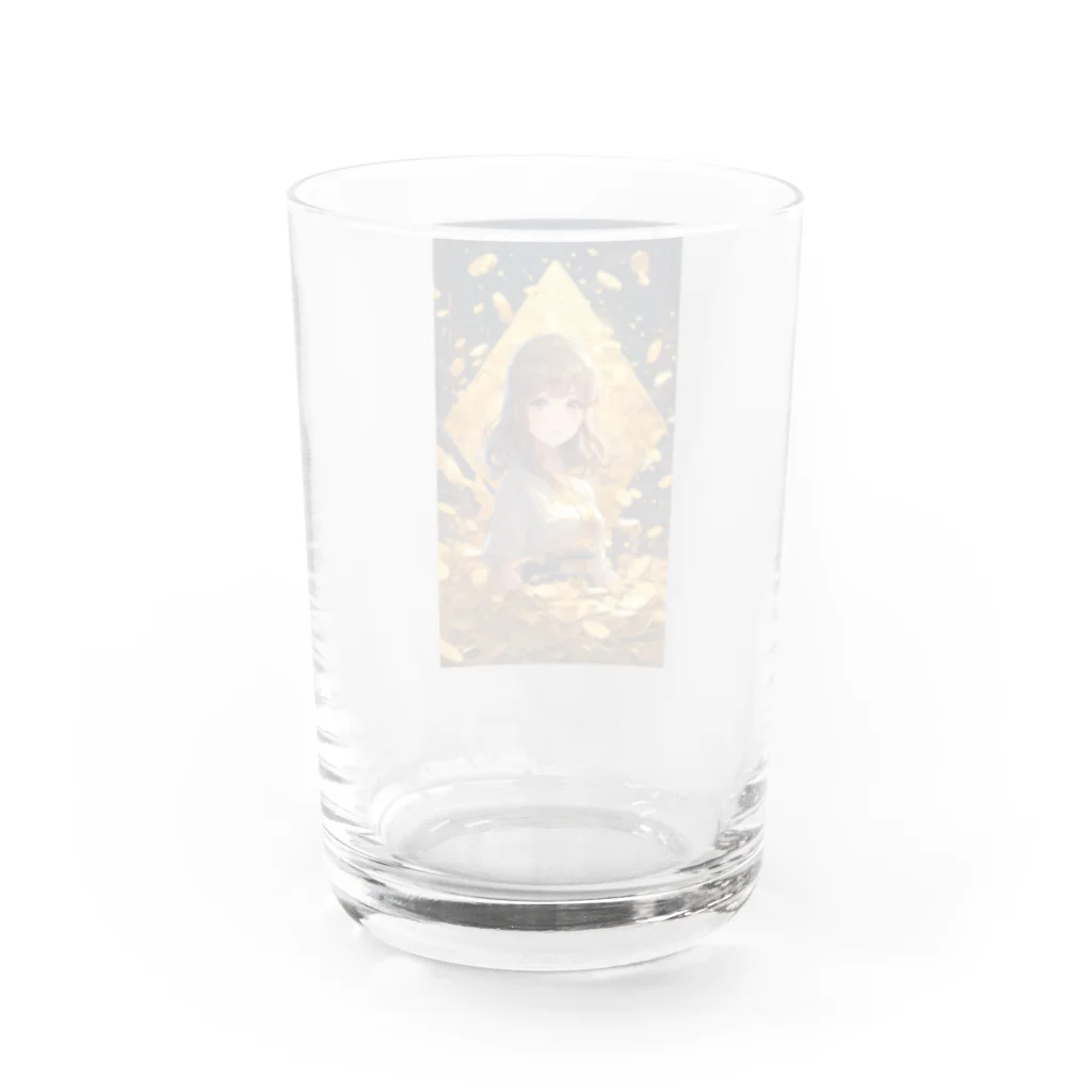 nitorosanの金運を上げるアイテム Water Glass :back