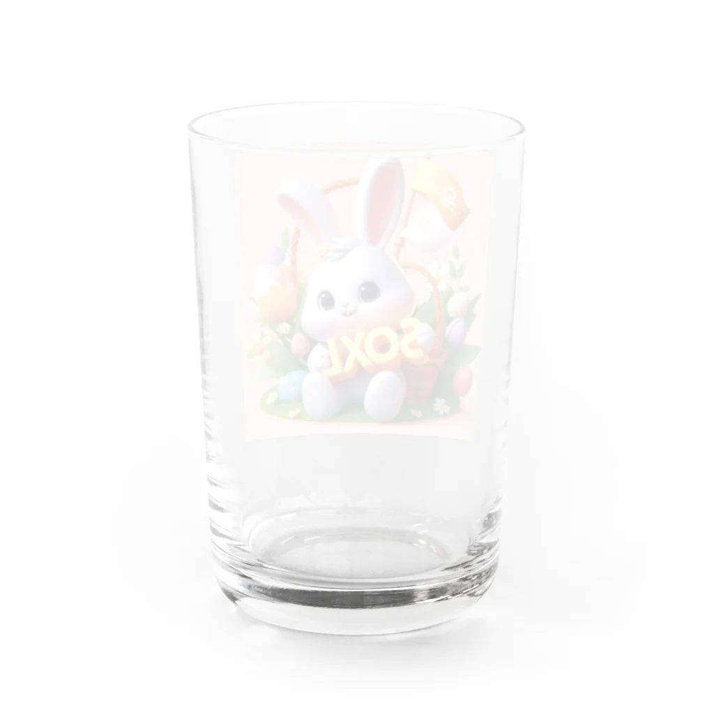 Bunny RingのSOXL Spring Water Glass :back