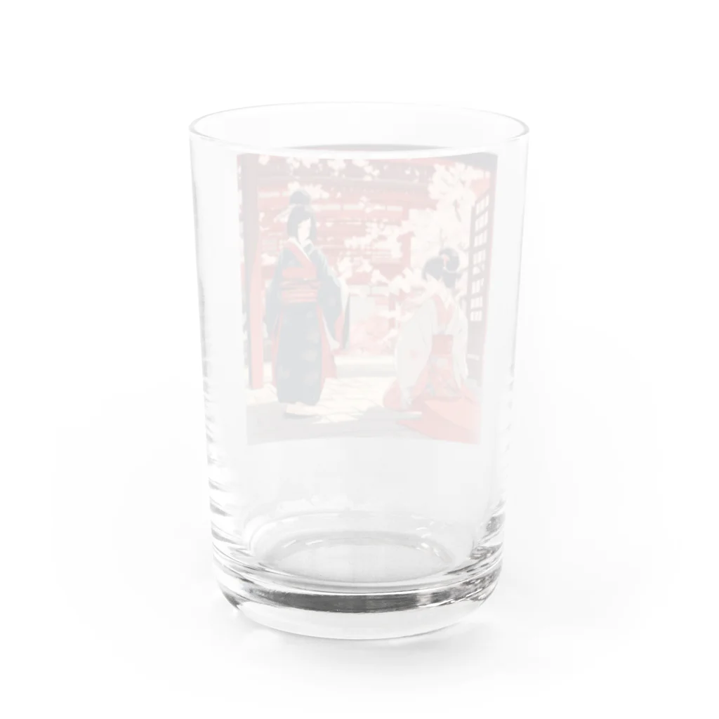 enmakingの日本文化 Water Glass :back