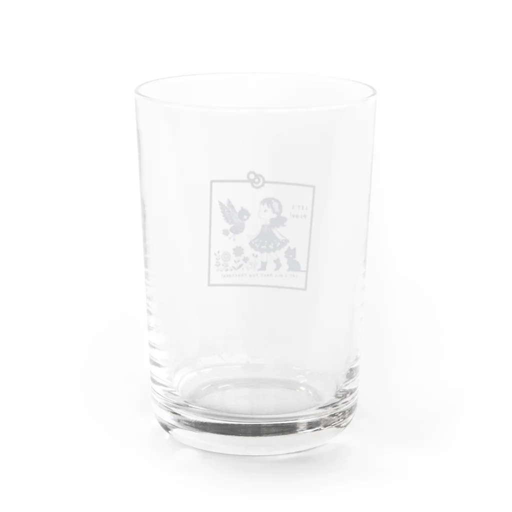 lblの遊ぼっ！！ Water Glass :back