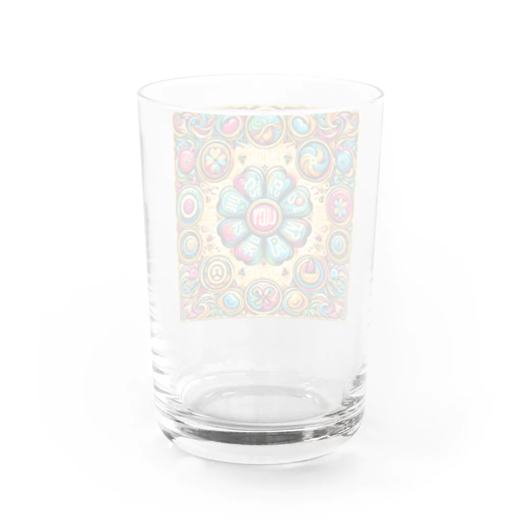 Akiraの運気アップ Water Glass :back