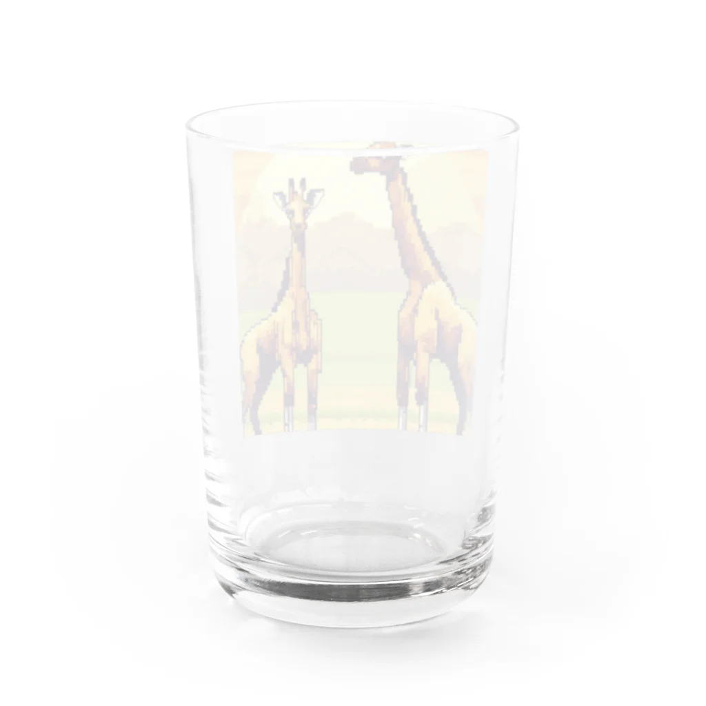 yopipidazeのキリンくん Water Glass :back