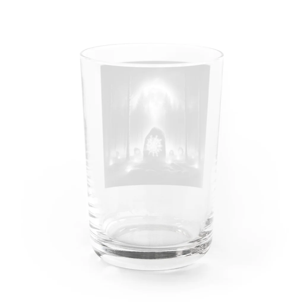 Akiraのルーン文字 Water Glass :back