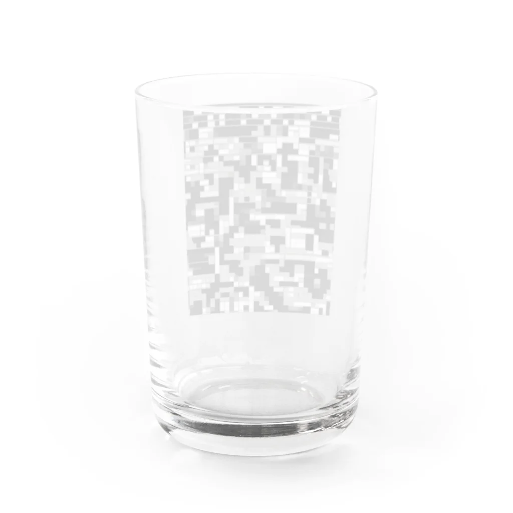 mxmllのドット Water Glass :back