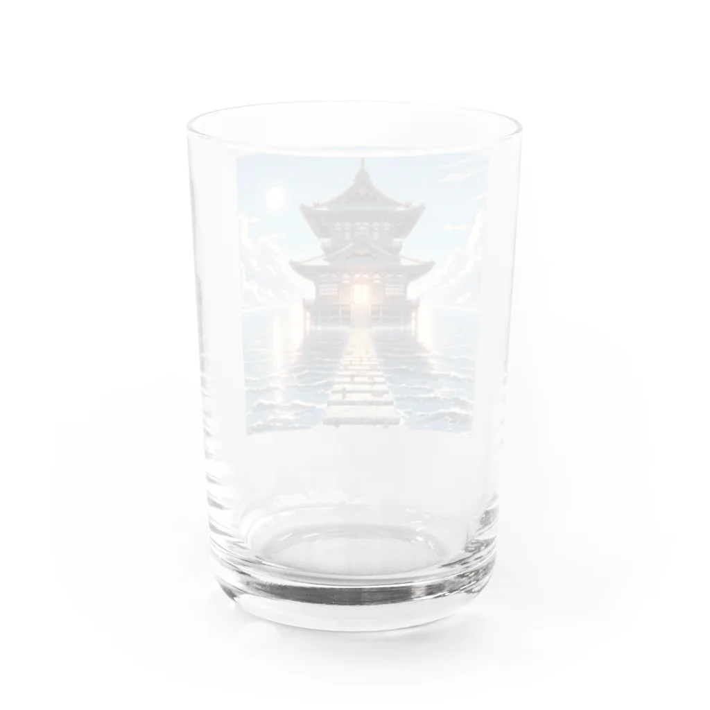 Irregular is beautifulのSanctuary of the Sea: Pathway to Serenity Water Glass :back