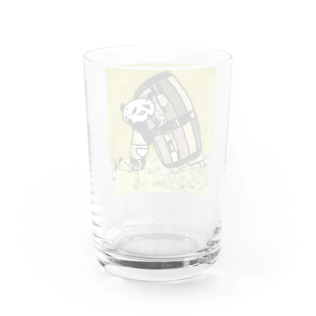 大熊猫輔商店のせっぷん Water Glass :back