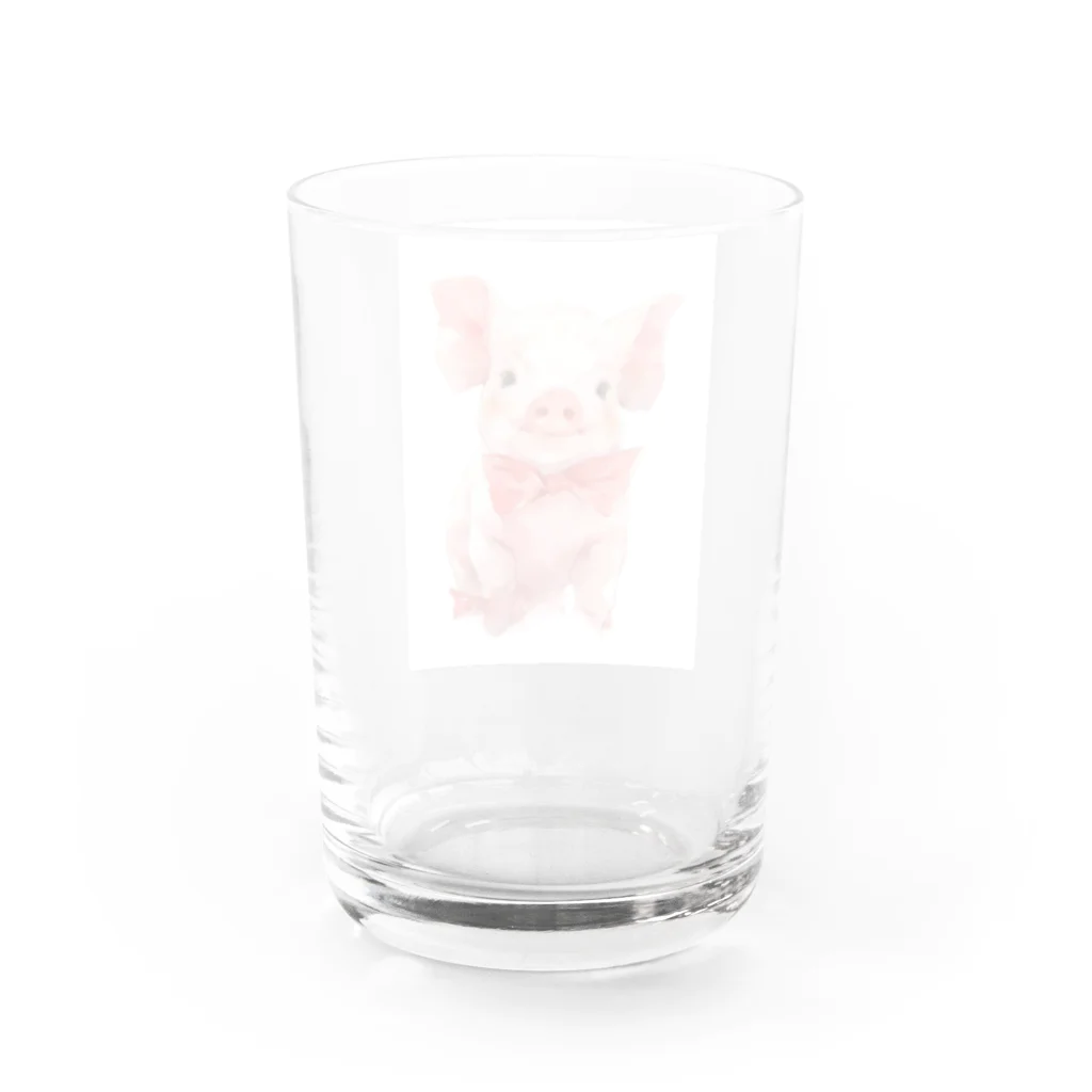 AQUAMETAVERSEのミニ豚　エンジェル717 2065 Water Glass :back