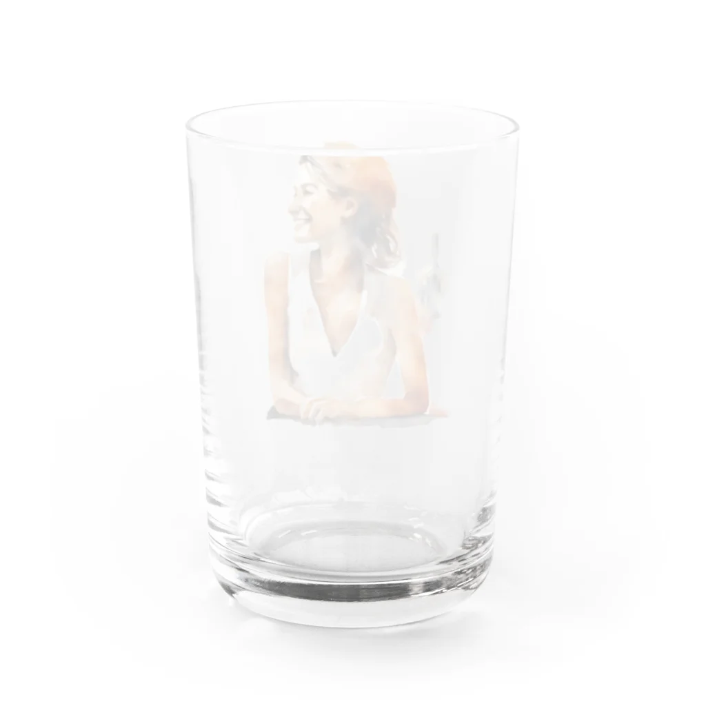 kichamanのペアルックで Water Glass :back