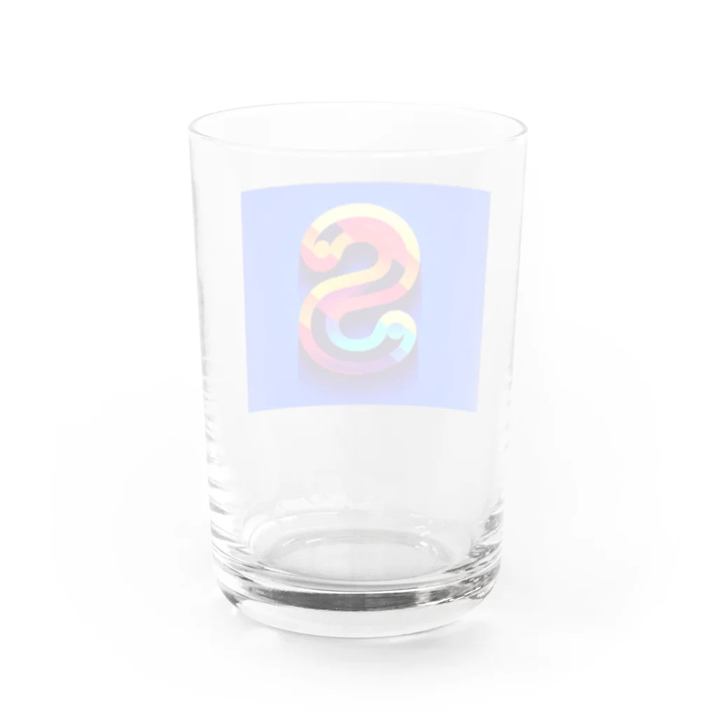 ねこにんじゃショップのウルトラＳ Water Glass :back