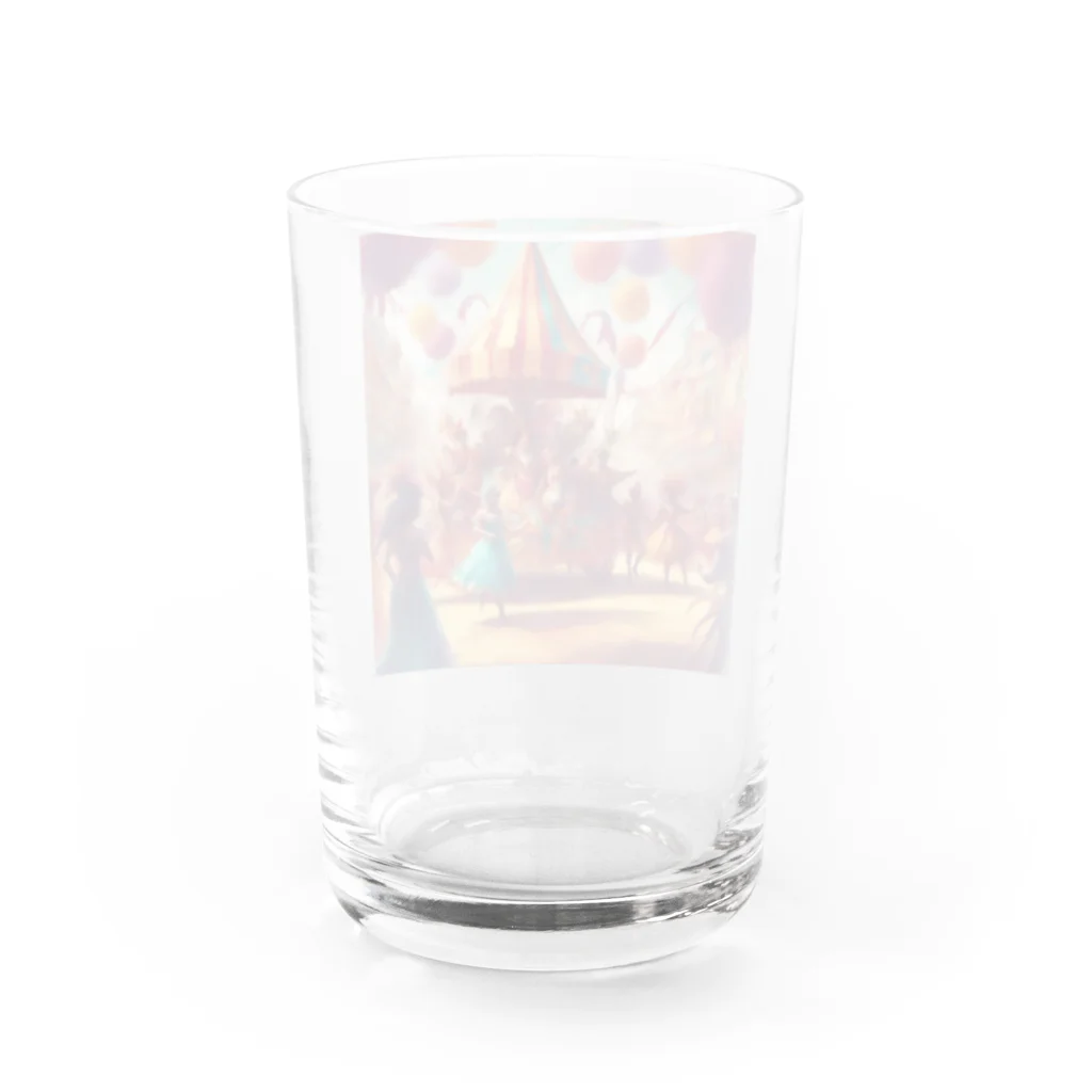 ひろぴーのサーカス Water Glass :back