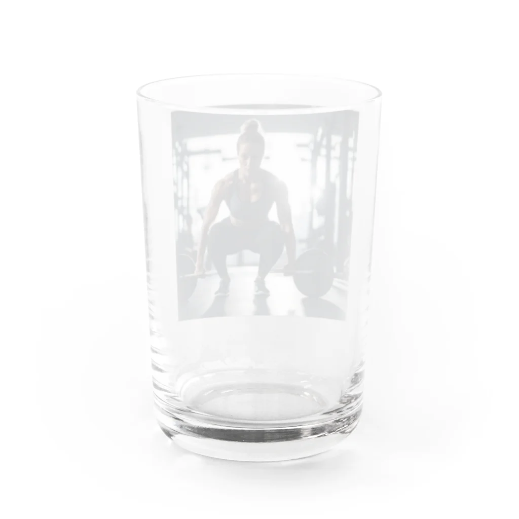 masa11253345のトレーニング Water Glass :back